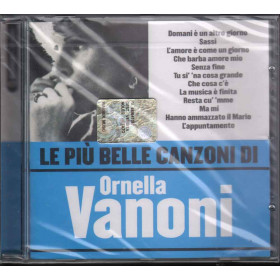 Ornella Vanoni CD Le Piu' Belle Canzoni Di Ornella Vanoni / Warner Sigillato Ornella Vanoni  CD Le Piu' Belle Canzoni Di Ornella Vanoni Sig 5050467836426