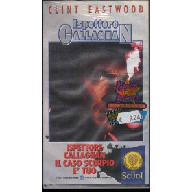 Ispettore Callaghan Il Caso Scorpio E' Tuo VHS Don Siegel - PIV61019 Sigillato Ispettore Callaghan Il Caso Scorpio E' Tuo VHS Don Siegel - PIV61019 Sigillato