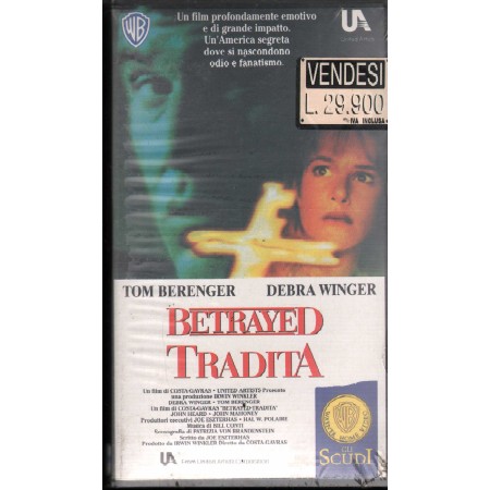 Betrayed - Tradita VHS Costa-Gavras Univideo - PIV99678 Sigillato