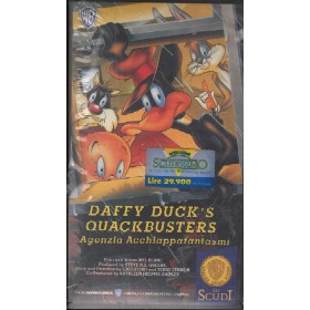 Daffy Duck's Quackbusters - Agenzia Acchiappafantasmi VHS PIV11807 Sigillato Daffy Duck's Quackbusters - Agenzia Acchiappafantasmi VHS PIV11807 Sigillato