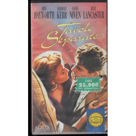 Tavole Separate VHS Delbert Mann Univideo - PIV50311 Sigillato