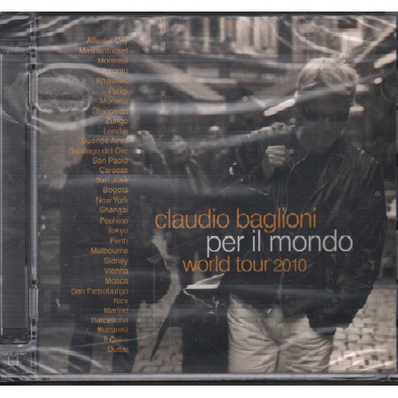 Claudio Baglioni CD Per Il Mondo World Tour 2010 Sony Music – 88697807682 Sigillato