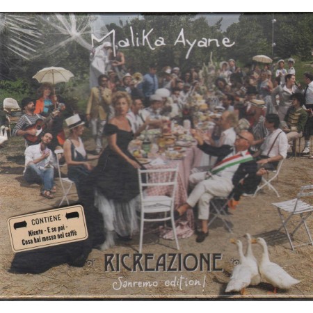 Malika Ayane CD Ricreazione - Sanremo Edition! Sugar – 8033120983481 Sigillato