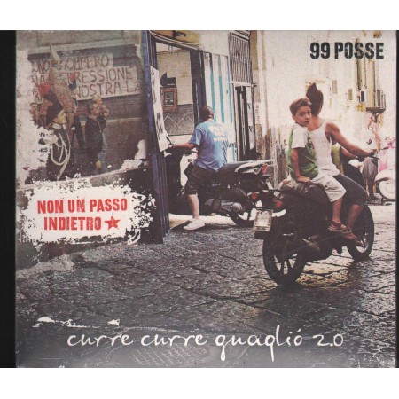 99 Posse CD Curre Curre Guagliò 2.0 - Non Un Passo Indietro  Sigillato