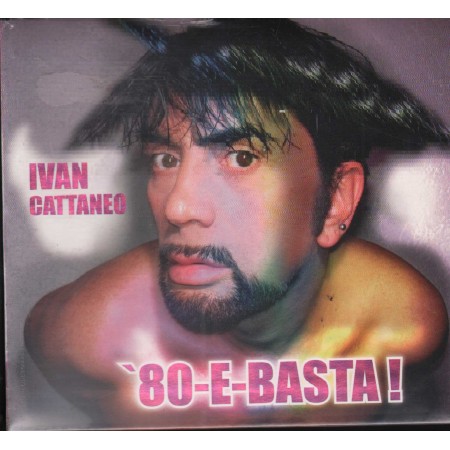 Ivan Cattaneo CD '80-E-Basta! Double Azzurra Music – DBP1009 Sigillato