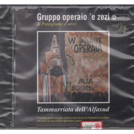 Gruppo Operaio E Zezi CD Tammurriata Dell'Alfasud Bravo Records – BR1285537542 Sigillato