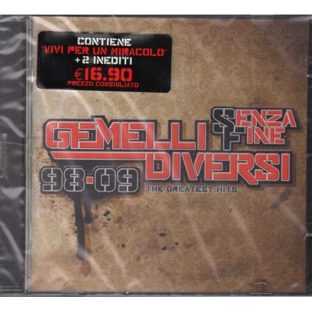 Gemelli Diversi CD Senza Fine 98-09 The Greatest Hits Sony Music – 88697469982 Sigillato