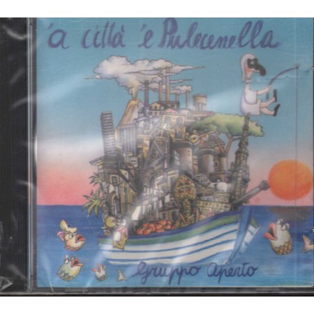 Gruppo Aperto CD 'A Citta' 'E Pulecenella Easy Records – ESY4723901 Sigillato