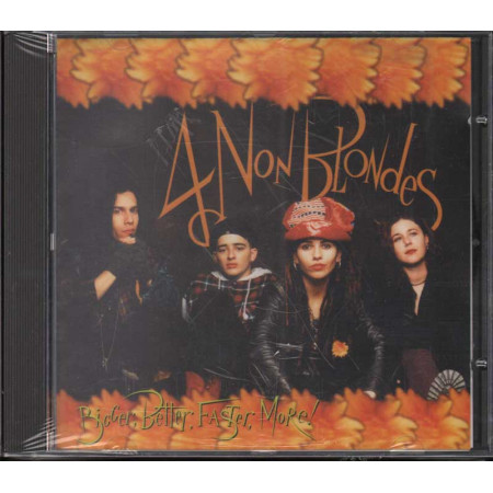 4 Non Blondes CD Bigger, Better, Faster, More! Nuovo Sigillato 0606949211226