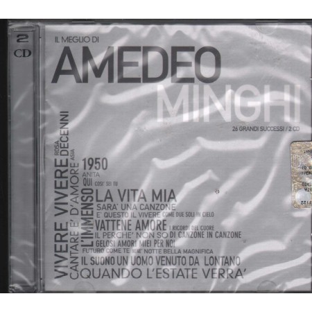 Amedeo Minghi CD Il Meglio Di Amedeo Minghi Edel – NAR108112 Sigillato