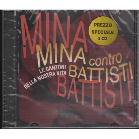 Various CD Mina Contro Battisti - Le Canzoni Della Nostra Vita RTI02142 Sigillato