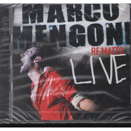 Marco Mengoni CD DVD Re Matto Live Sony Music – 88697767912 Sigillato