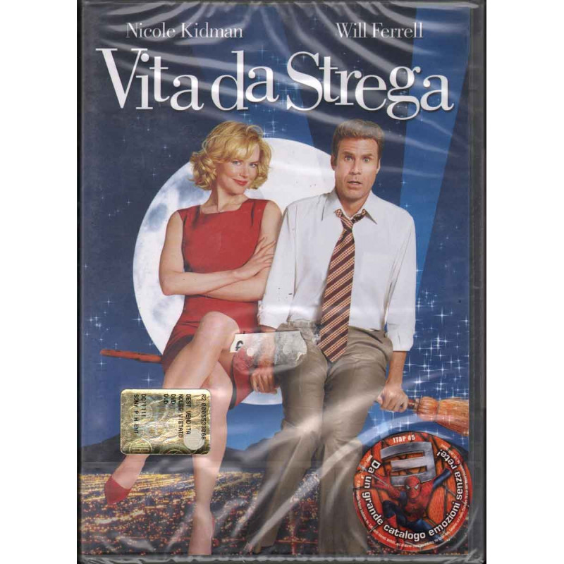 Vita Da Strega DVD Nicole Kidman / Shirley Maclaine / Will Ferrell Sigillato 8013123006332 Vita Da Strega DVD Nicole Kidman / Shirley Maclaine / Will Ferrell Sigillato 8013123006332