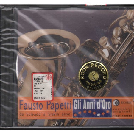 Fausto Papetti CD Gli Anni D'Oro Ricordi – 743214559222 Sigillato