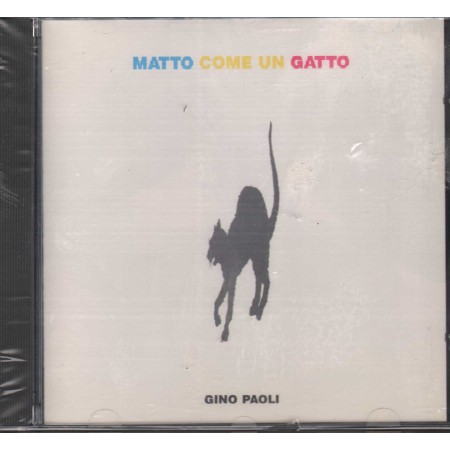 Gino Paoli CD Matto Come Un Gatto WEA – 9031743982 Sigillato