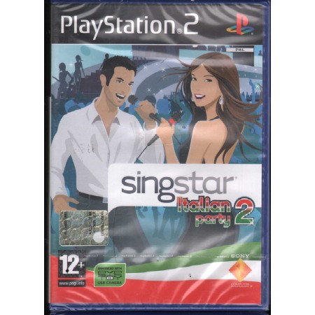 SingStar - Italian Party 2 Playstation 2 PS2 Sigillato 0711719730156