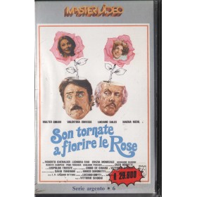 Son Tornate A Fiorire Le Rose VHS Vittorio Sindoni Univideo - SA6 Sigillato Son Tornate A Fiorire Le Rose VHS Vittorio Sindoni Univideo - SA6 Sigillato