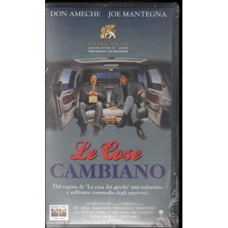 Le Cose Cambiano VHS David Mamet Univideo - CC17702 Sigillato