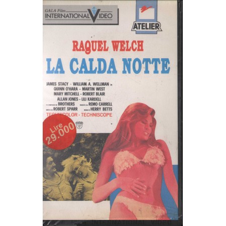 La Calda Notte VHS Robert Sparr Univideo - GEC618 Sigillato