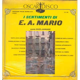 Enzo Jannace Lp Vinile I Sentimenti di E. A. Mario / OS 189 Sigillato Enzo Jannace Lp Vinile I Sentimenti di E. A. Mario / OS 189 Sigillato