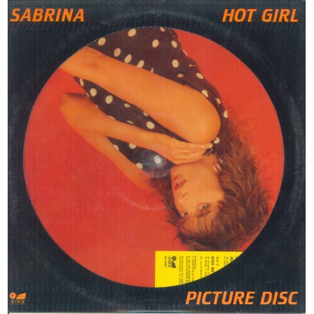 Sabrina Vinile 12" Hot Girl - Kiss Me Picture Disc / Five FM 313821 Nuovo