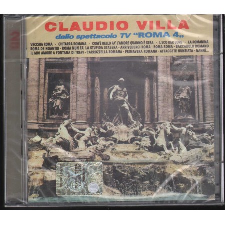 Claudio Villa CD Dallo Spettacolo Tv Roma 4 Vol.1 E 2 – 5051865980759 Sigillato