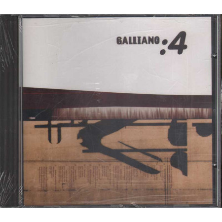 Galliano - CD Galliano : 4   Nuovo Sigillato 0731453281127