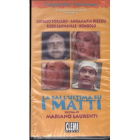 La Sai L' Ultima Sui Matti VHS Mariano Laurenti Univideo - CM85012 Sigillato La Sai L' Ultima Sui Matti VHS Mariano Laurenti Univideo - CM85012 Sigillato