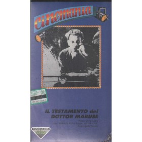 Il Testamento Del Dottor Mabuse VHS Fritz Lang Univideo - FCV1131 Sigillato Il Testamento Del Dottor Mabuse VHS Fritz Lang Univideo - FCV1131 Sigillato