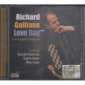 Richard Galliano CD Love Day Los Angeles Session / Milan 399228-2 Sigillato Richard Galliano - CD Love Day - Los Angeles Session Sigillato 3299039922828