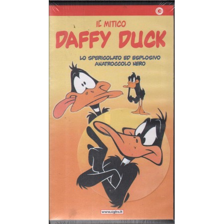 Daffy Duck: Lo Spericolato Ed Esplosivo Anatroccolo Nero VHS PSC3878 Sigillato