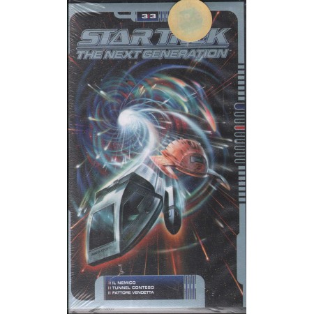 Star Trek: The Next 3. 3 VHS Univideo -  PVS70729 Sigillato