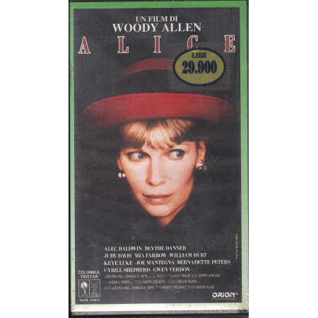 Alice VHS Woody Allen Univideo CVT22821 Sigillato