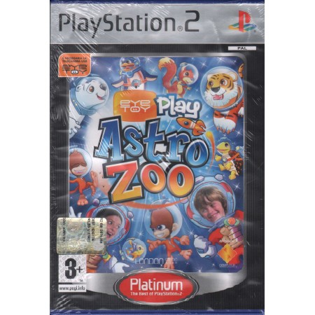 EyeToy Play. Astro Zoo Platinum Playstation 2 PS2 Sigillato 0711719980551