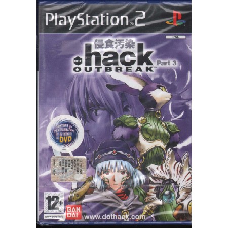 Hack Outbreak Part 3 Playstation 2 PS2 Sigillato 3296580804344