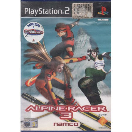 Alpine Racer 3 Playstation 2 PS2 Sigillato 0711719392422