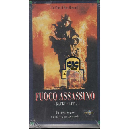 Fuoco Assassino VHS Ron Howard Univideo UVS70257 Sigillato