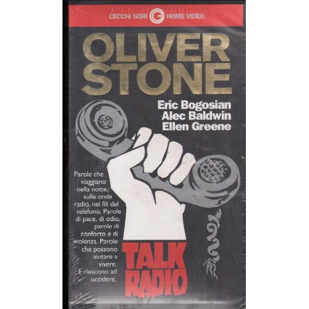 Talk Radio VHS Oliver Stone Univideo 3391 Sigillato