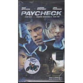 Paycheck VHS John Woo Univideo 748301092D Sigillato Paycheck VHS John Woo Univideo 748301092D Sigillato