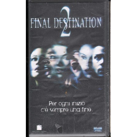 Final Destination 2 VHS David R. Ellis Univideo 860938EVVO Sigillato