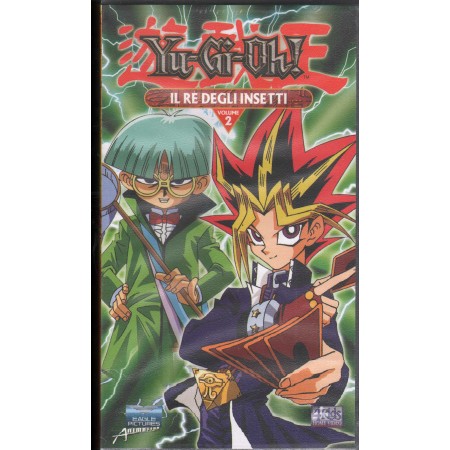 Yu-Gi-Oh Vol.2-Il Re Degli Insetti VHS Kazuki Takahashi Univideo 860898EVVO Sigillato