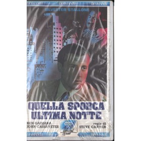 Quella Sporca Ultima Notte VHS Steve Carver Univideo Z908 Sigillato Quella Sporca Ultima Notte VHS Steve Carver Univideo Z908 Sigillato