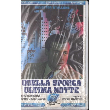 Quella Sporca Ultima Notte VHS Steve Carver Univideo Z908 Sigillato