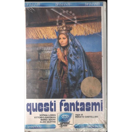 Questi Fantasmi VHS Renato Castellani Univideo Z218 Sigillato