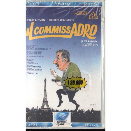 Il Commissadro VHS Claude Zidi Univideo Z966 Sigillato