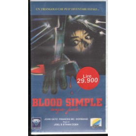 Blood Simple - Sangue Facile VHS Joel Coen Univideo CE39052 Sigillato Blood Simple - Sangue Facile VHS Joel Coen Univideo CE39052 Sigillato