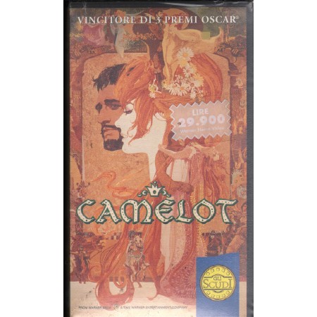 Camelot VHS Joshua Logan Univideo PIV11084 Sigillato