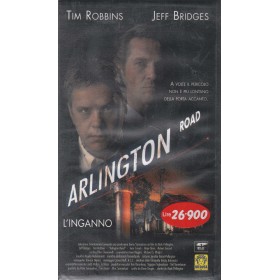 Arlington Road VHS Mark Pellington Univideo 1069302 Sigillato Arlington Road VHS Mark Pellington Univideo 1069302 Sigillato