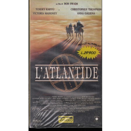 L'Atlantide VHS Bob Swaim Univideo 51264 Sigillato