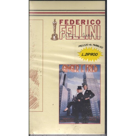 Ginger E Fred VHS Federico Fellini Univideo - 50779 Sigillato